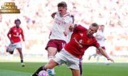 Rapor Pemain Arsenal Saat Permalukan MU: Menang Tipis, tapi Gyökeres Belum Menggigit